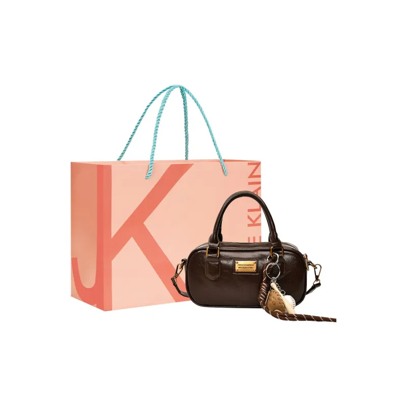 JANE KLAIN Synthetic Leather Crossbody Handbags Regular Women's Black/Coffee-8