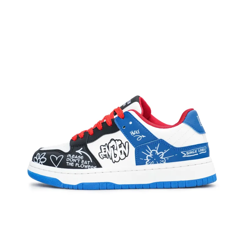 Humanism 1986 Low Top Skateboard Shoes Unisex-16