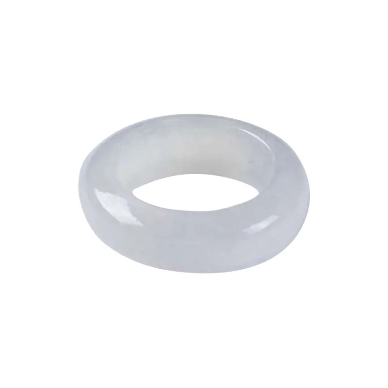 Yubo City Ice Glutinous Jadeite Rings Unisex-0