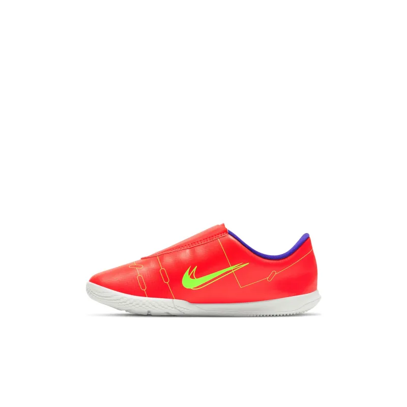 Nike Mercurial Vapor 14 Abrasion Resistant Low Top Kids' Soccer Shoes Red Pink Kids'-1