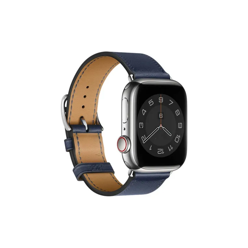 ZHENGGUANG Watch Band Apple Compatibility 41mm Genuine Leather Material-14
