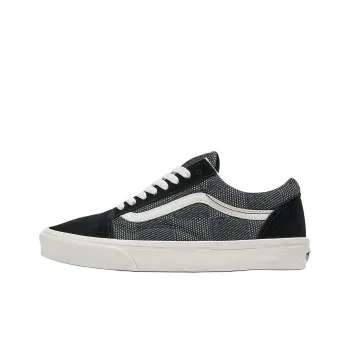 Old Skool Vans 'Checkerboard Denim Black'