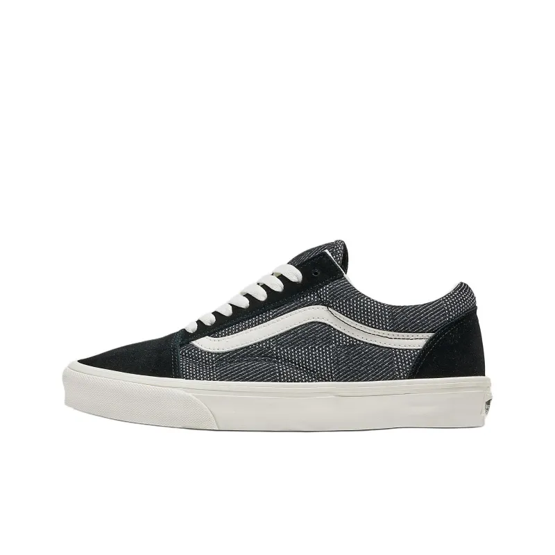 Vans Old Skool 'Checkerboard Denim Black'-0