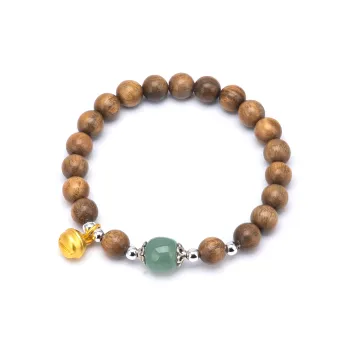 BLESSED BULLET Sandalwood Bracelets Women's