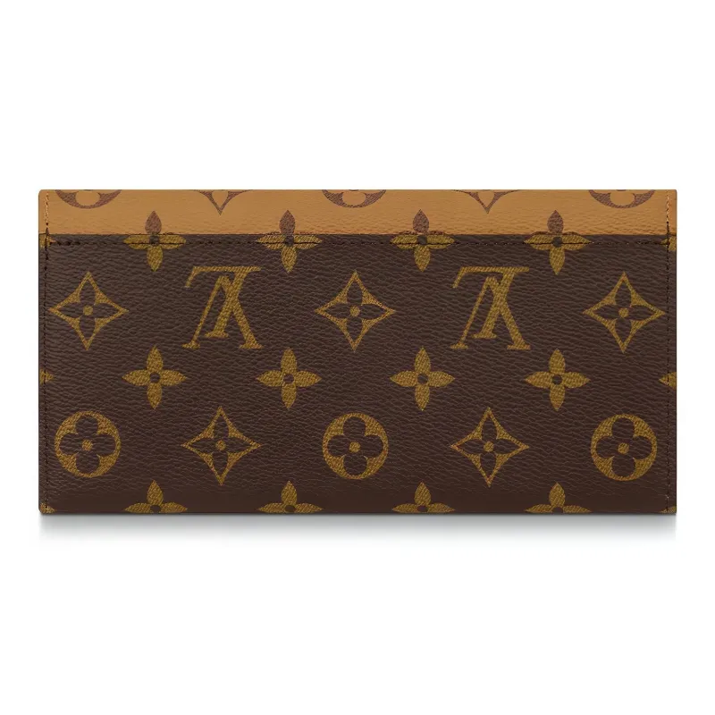 LOUIS VUITTON Emilie Wallet Monogram Reverse-1