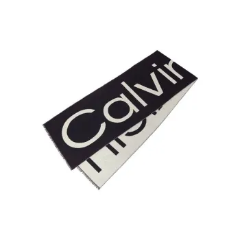 CALVIN KLEIN Acrylic Shawls Women's Black