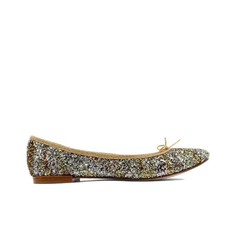 Repetto Cendrillon Women's Casual Shoes Women's White Gold-1
