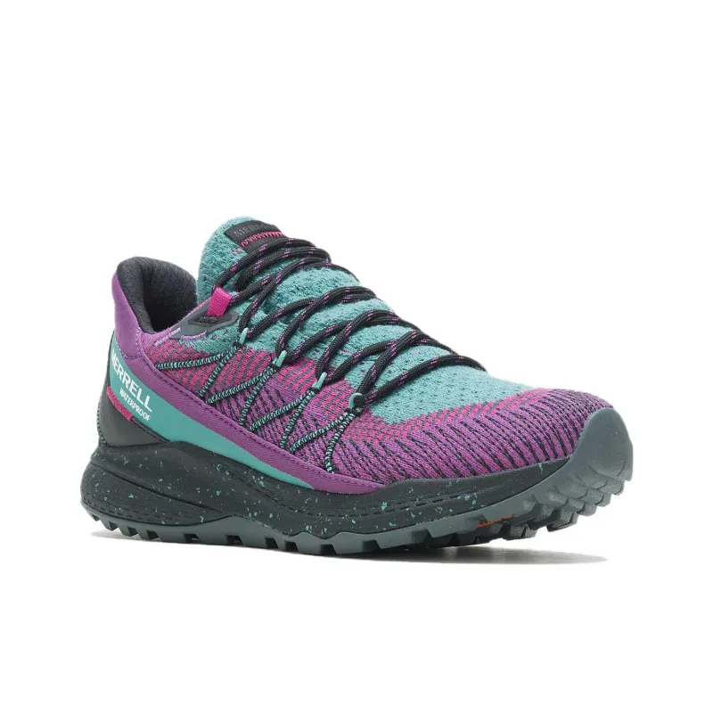 MERRELL Bravada 2 Anti-Slip Wear-Resistant Low-Top Trekking Shoes Women's Green Purple-2