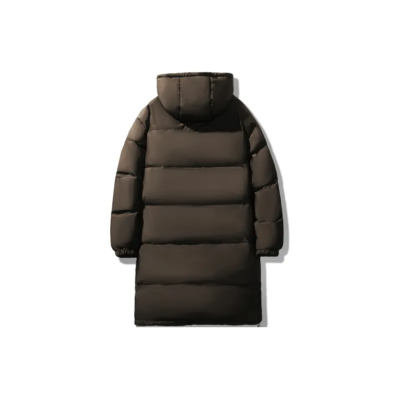 ZMOH Long Puffer Jacket Unisex Couple's-10