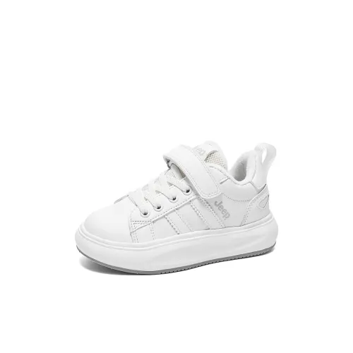 Jeep Durable Warm Kids' Skateboarding Shoes White Kids'