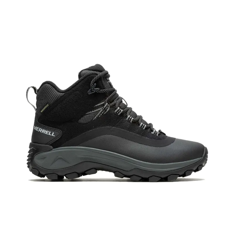 MERRELL Water-Resistant Wear-Resistant Slip-Resistant Short Outdoor Boots Women's Black-1