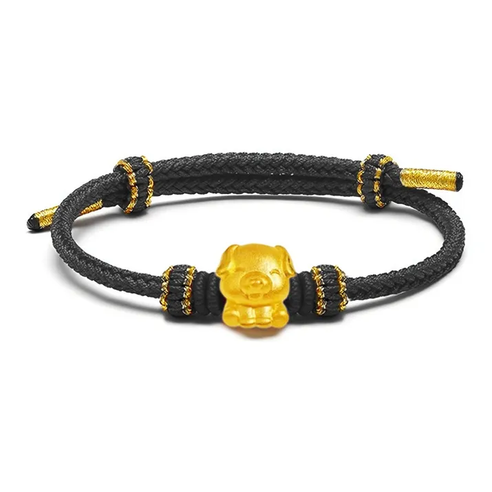 QIANCHANG Gold Bracelet Unisex-26