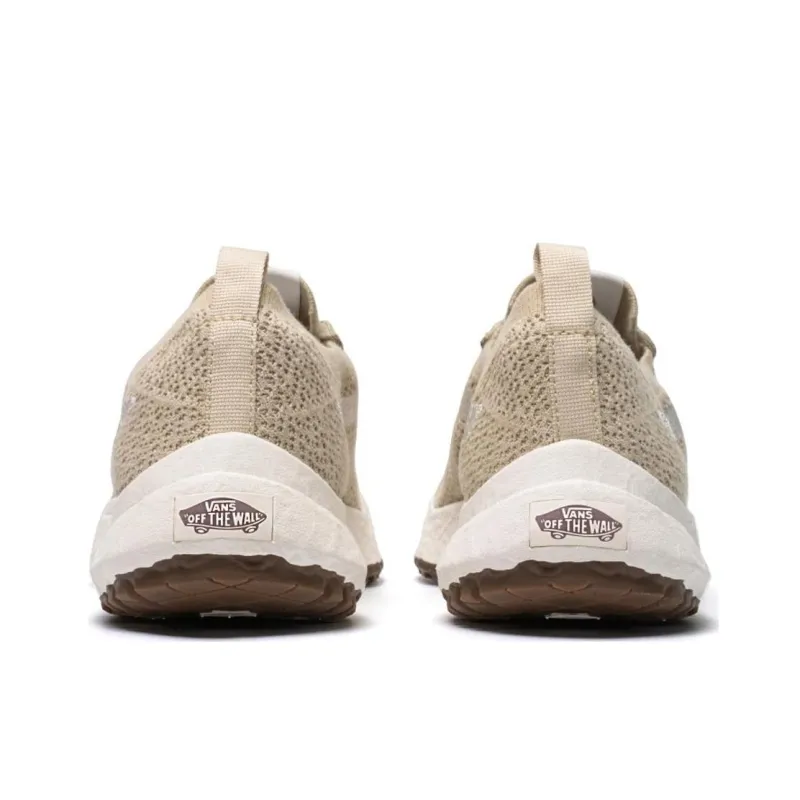 Vans Anti Slip Wear Resistant Low Top Running Shoes Unisex Taupe-2