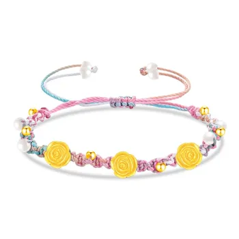 SINO GEM Gold Bracelet Women's