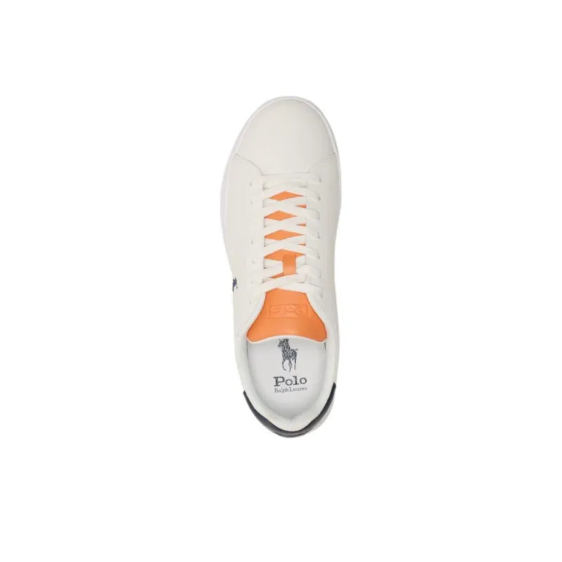 Polo Ralph Lauren Court Skateboard Shoes Men's White-4