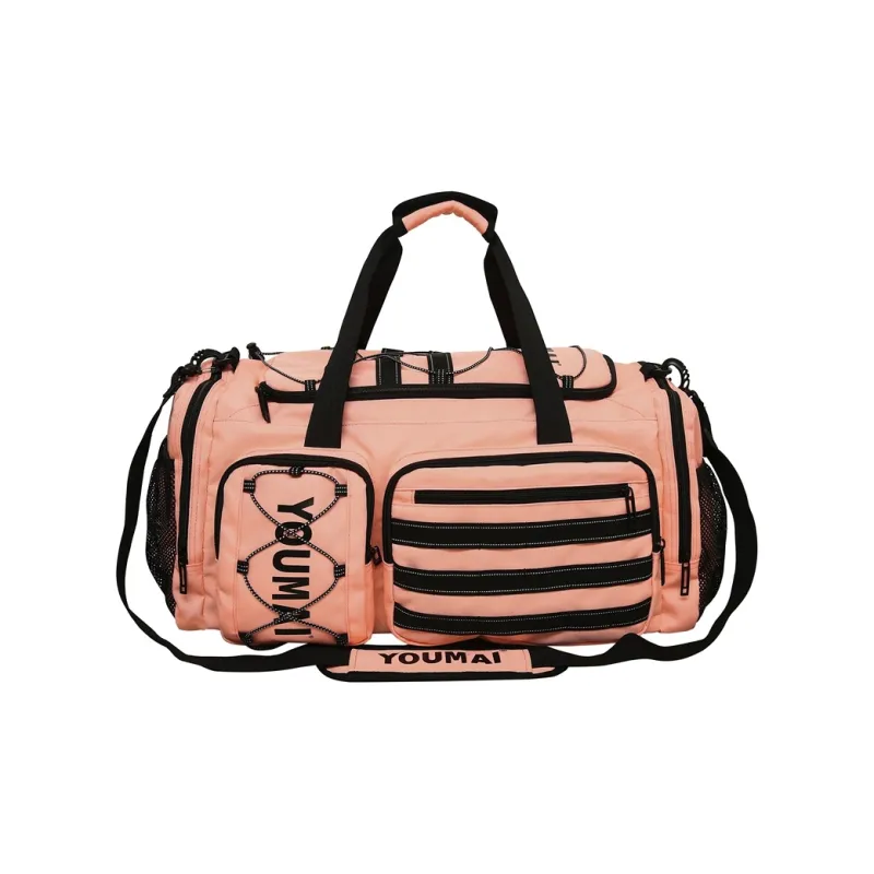 Travel Nylon Gym Bag Medium Size Unisex Multicolor-2