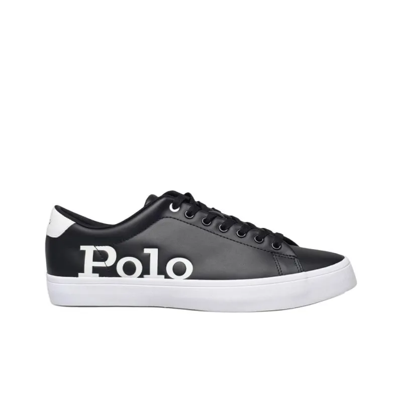 Polo Ralph Lauren Longwood Low-Top Skateboard Shoes Men's Black-1