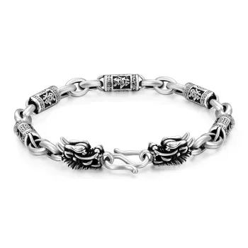 Mokinggran S925 Silver Bracelets Men's