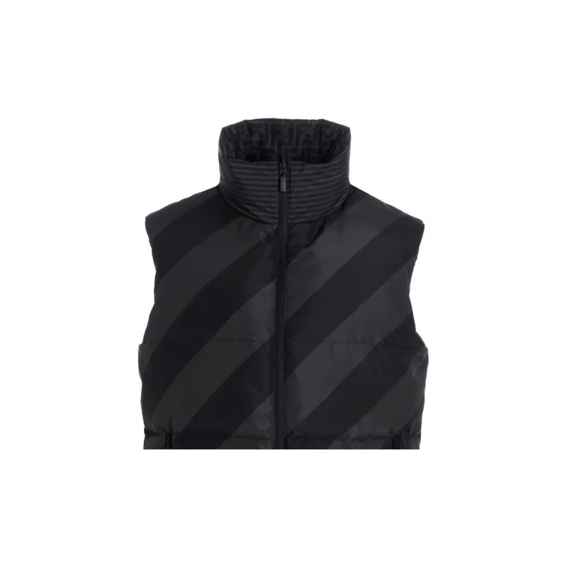 FENDI Vests Men Black-5