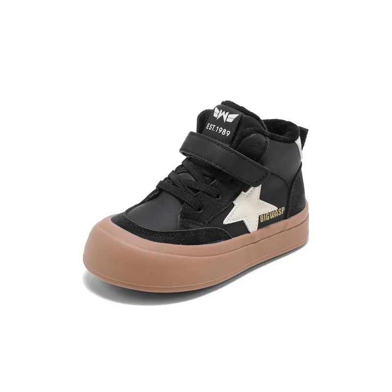 BIG WASP Anti Slip And Wear Resistant Warm High Top Kids' Skateboarding Shoes Kids'-2