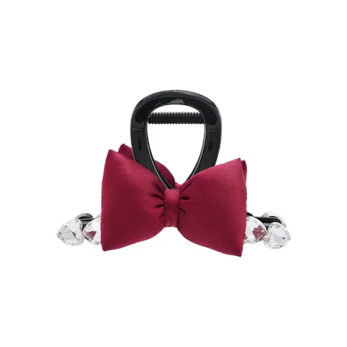 ROYALSASA Polyester Faux Crystal Shark Clamp Women's