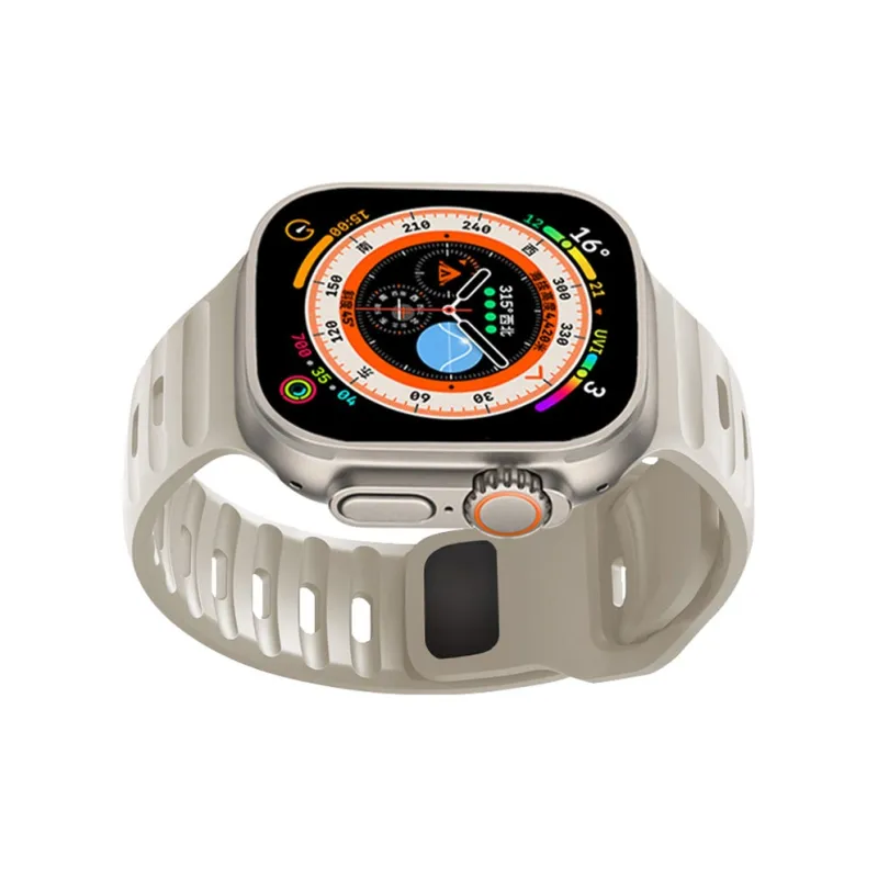 ZHENGGUANG Watch Band Apple Compatibility Silicone Material-1