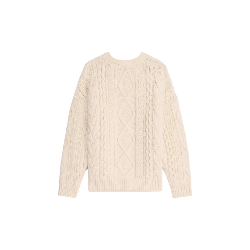 CELINE Logo Detailed Crewneck Knit Sweater-1