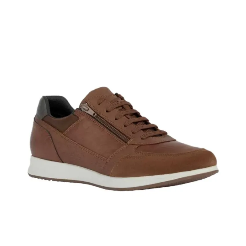 GEOX Avery Anti-Slip Wear-Resistant Low-Top Casual Shoes Men's Brown-1