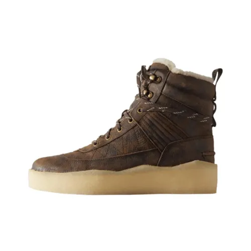Clarks Originals Rushden Boot Ronnie Fieg 8th Street Shearling Chocolate