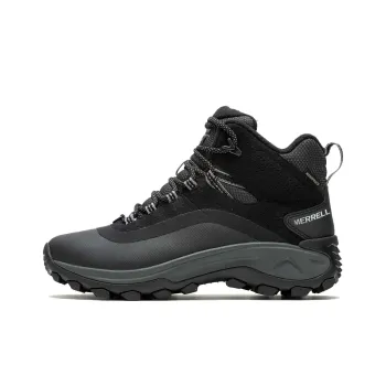 MERRELL Water-Resistant Wear-Resistant Slip-Resistant Short Outdoor Boots Women's Black