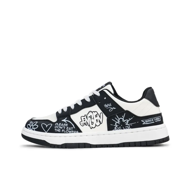 Humanism 1986 Low Top Skateboard Shoes Unisex-0