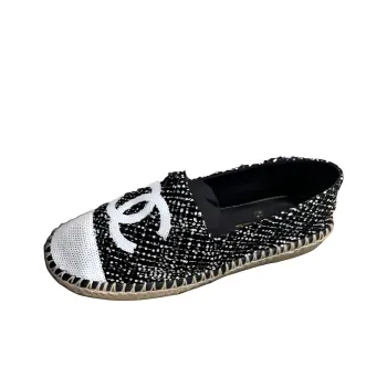 CHANEL Espadrilles Women's Black