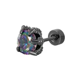 Single-Multicolor Black