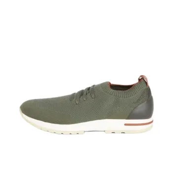 Loro Piana 360 Lp Flexy Walk Low Top Casual Shoes Men's Green