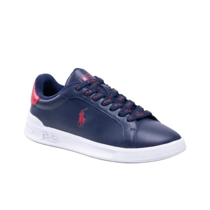 Polo Ralph Lauren HRt Ct II Low Top Skateboard Shoes Men's Blue-2