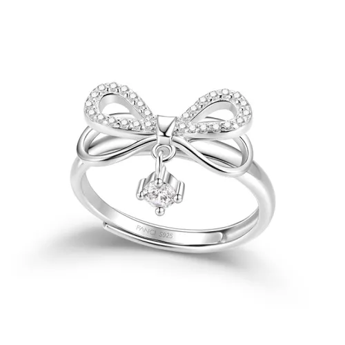 FANCI S925 Silver Set With Gemstones Rings Women
s