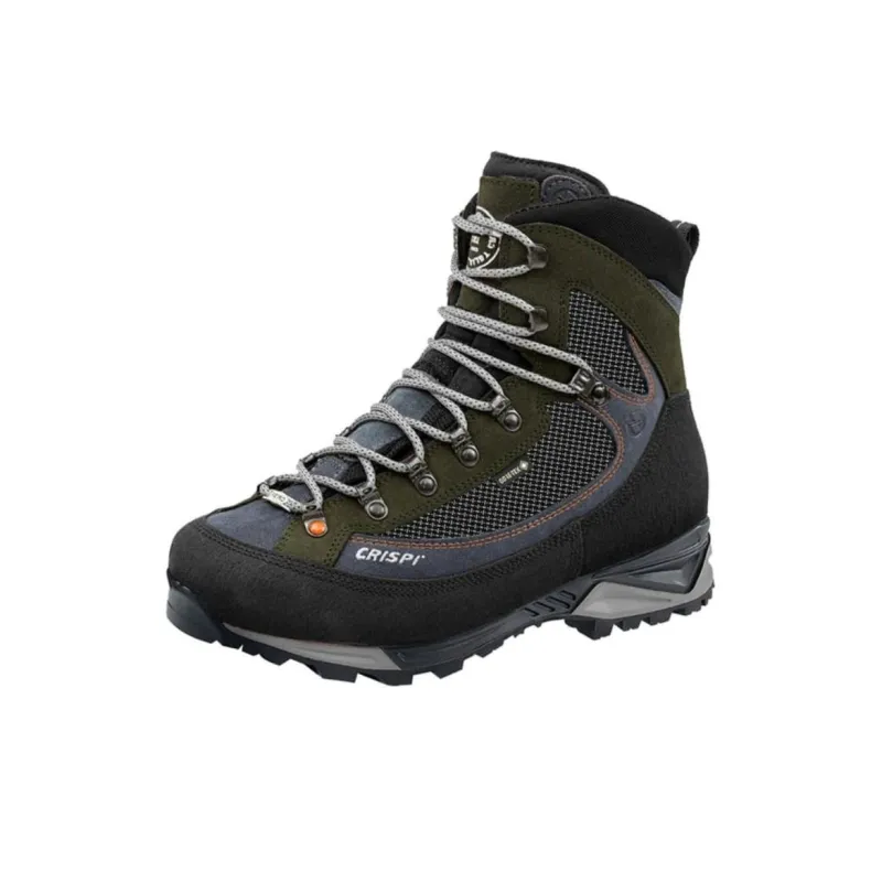 CRISPI Abrasion Resistant Slip Resistant Short Outdoor Boots Men's Black-0