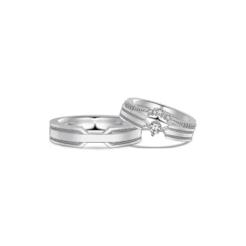 KAILEIFU S925 Silver Rings Unisex Silver