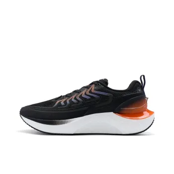 XTEP Wind And Fire 27 Generations Running Shoes Men Low Top Black/Sweet Persimmon Orange
