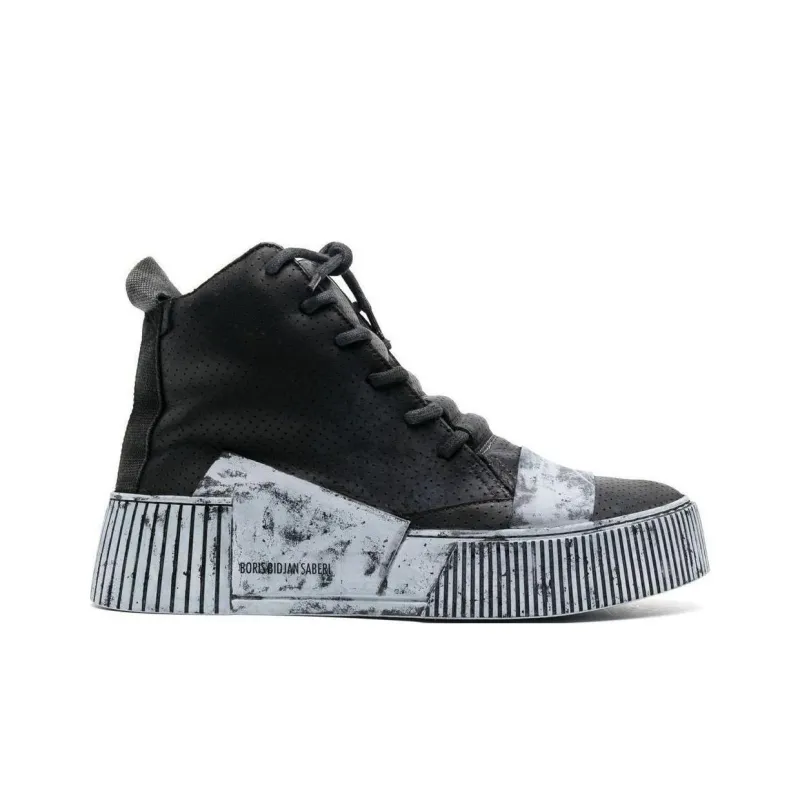 BORIS BIDJAN SABERI Bamba Platform High top Sneakers-1