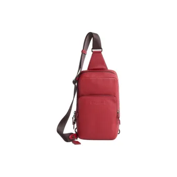 COACH Gotham Leather Sling Bag Small Size Unisex Brick Red
