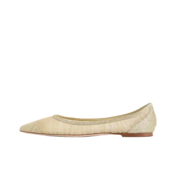 Jimmy Choo LOVE Casual Single Shoes Women's Yellow