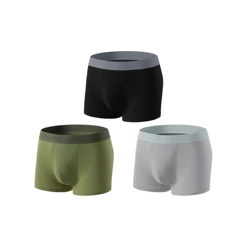 Qiao Ni Tong Underpants Men's 3 Pack-4