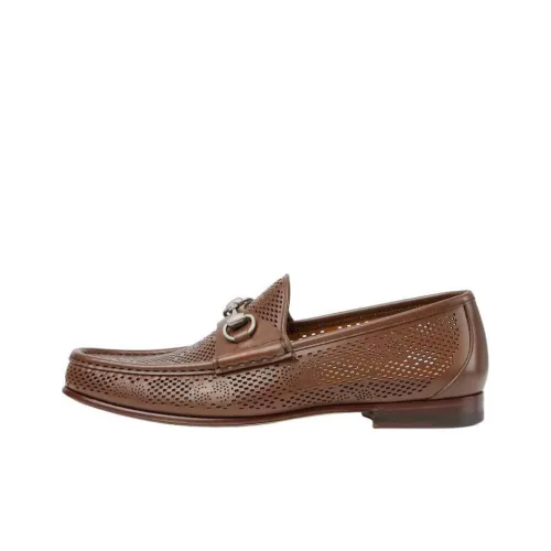GUCCI Horsebit 1953 Loafers Men's Brown