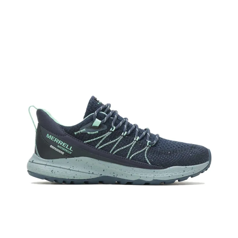 MERRELL Bravada 2 Anti-Slip Wear-Resistant Low-Top Trekking Shoes Women's Blue Black-1