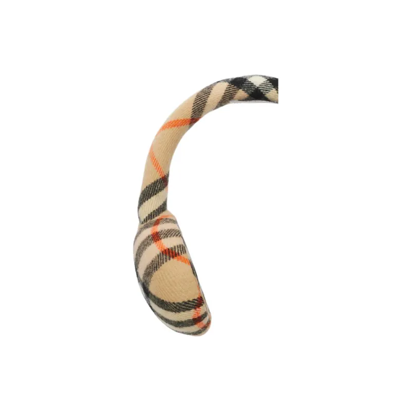 Burberry Check Pattern Slip On Ear Muffs-2