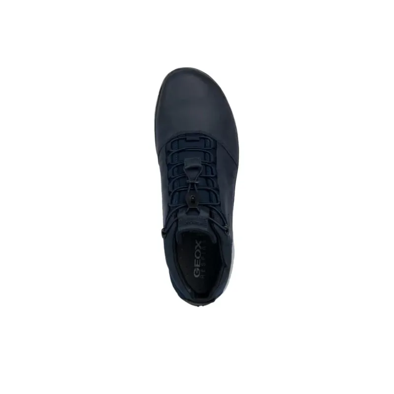 GEOX Nebula 4×4 ABX Anti-Slip Wear-Resistant Mid-Top Casual Shoes Men's Blue-2