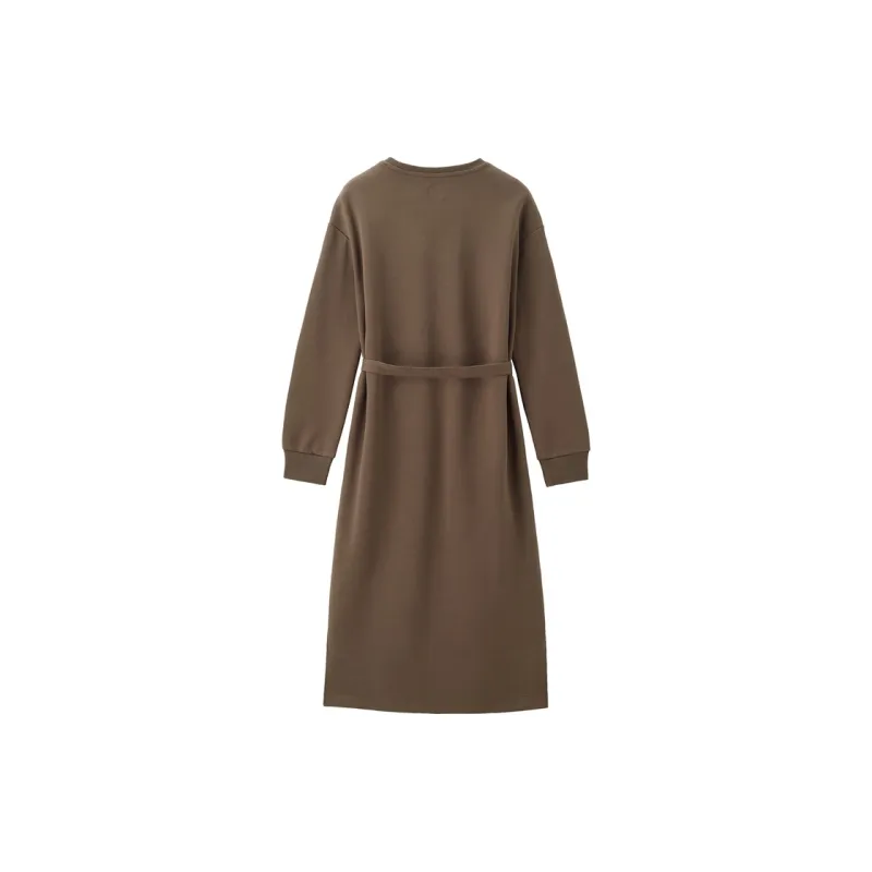 UNIQLO Long-Sleeved Dresses Women's-5