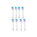 Rubber-Coated Cushioning Bright White 8 Pcs