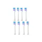 Rubber Coated Cushioning Bright White 8 Pcs